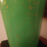 Massive French Opaline Jade Green Vase