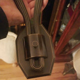 Pair Of Modernist Bronze Patinated Designer Sconces