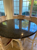 Round Granite Kitchen Table about 60" Diameter 1.25" Thick Table Top