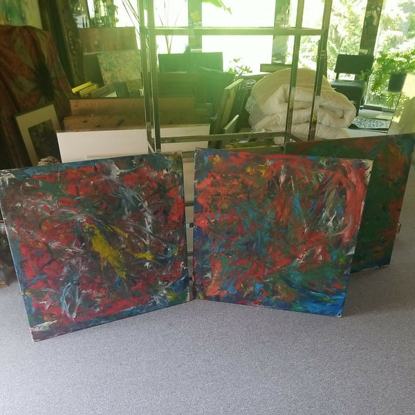 Vintage Abstract Painting Collection