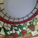 Stained glass Fruit chandelier