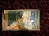 Pair Of Signed Framed French Themed Paintings