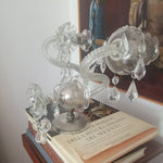 Antique Unsigned Waterford Crystal Sconce