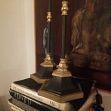 Pair of Mid Century Modern Hollywood Regency Lamps