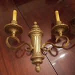 Antique Pair of EF Caldwell Classical Bronze Sconces