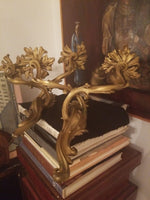 Pair Of Antique Louis XV Gilt Bronze Sconces Linke Quality