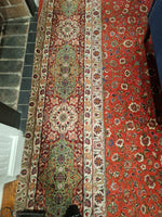 Matching Pair Of Hand Knotted Oriental Rugs Signed Bagheri Roughly 14' X 22'