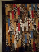 Hair On Cowhide Patchwork Rug