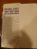 Natural Cures They Don't Wan't You to Know About by Kevin Trudeau - Diamonds Sapphires Rubies Emeralds