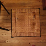 Mid century Modern Vintage Danny Ho Fong Pair Of Ottoman Stools