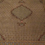 Antique Rare prada Green Oriental Rug