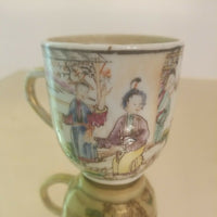 Antique Chinese Porcelain Painted Cup