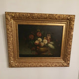 Old Master Style Still Life Painting Signed