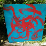 Mid Century Modern 3 Painting Abstract Collection