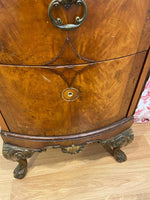 Antique wooden desk or Vanity with drawers