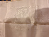 Kosher Tallit Prayer Shawl Tsit Tsit with Stripes Size 29" X 35" USED