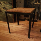 Mid century Modern Vintage Danny Ho Fong Pair Of Ottoman Stools