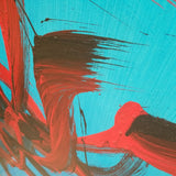 Mid Century Modern 3 Painting Abstract Collection