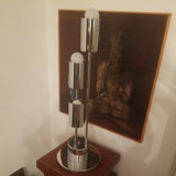 Mid Century Modern Chrome Designer Lamp