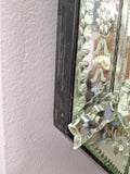 Murano Venezia Mirror 43" X 24" Great Condition