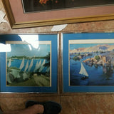 Pair Of Sailing Scene Paintings