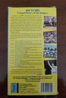 100 YEARS: A VISUAL HISTORY OF THE DODGERS RARE VHS! 1990 BASEBALL! - Diamonds Sapphires Rubies Emeralds