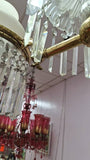 Antique 19TH CENTURY OSLER CHANDELIER