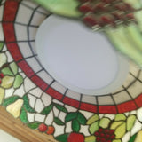 Stained glass Fruit chandelier
