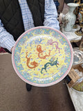 Antique Chinese Plate Dragon Design