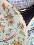 2 Similar Antique Chinese Plates