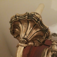 Antique E F Caldwell Silvered Bronze Sconce