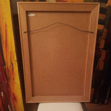 mid century Modern signed color lithograph with tulips by Howard Kanovitz