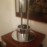 Mid Century Modern Chrome Designer Lamp