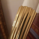 Vintage Designer Mid Century Modern Gold Sconces