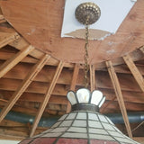 Stained glass Fruit chandelier