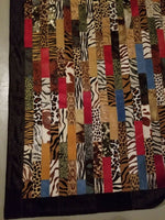 Hair On Cowhide Patchwork Rug