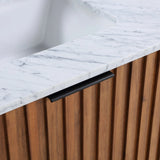 BemmaTerra Brown 48" Vanity With Top And Sink