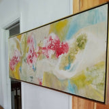A Large Museum Quality Abstract Mid Century Modern Abstract Painting Art