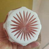 A 19th Century Moser Overlay Large Bohemian Perfume Bottle