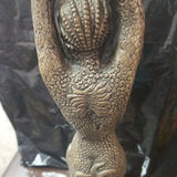 Sculputure Of Lady Ballerina Mermaid Indian Very Heavy