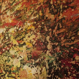 Mid Century Modern Abstract Painting Signed Titled