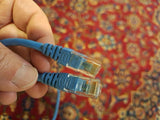 Belkin Cat 5e Patch Network Cable Blue 3 Ft. DEFECTIVE!!!  SEE PICTURES!!