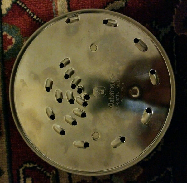 Cuisinart Food Processor Medium Shredding Disc DLC-037TX USED - Diamonds Sapphires Rubies Emeralds