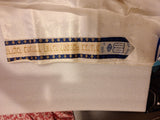 Kosher Tallit Prayer Shawl Tsit Tsit with Stripes Size 29" X 35" USED
