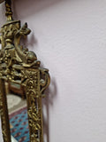 Antique Brass Mirror Hand Made