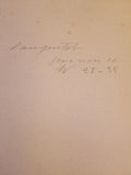 Vintage Diego Rivera 1935 Print Signed On Back #9508