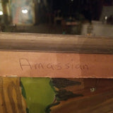 Mid Century Modern Museum Quality Painting 2 Acrobats