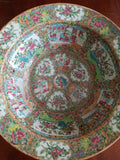 200 Year old Antique Chinese Porcelain Large Bowl - Diamonds Sapphires Rubies Emeralds