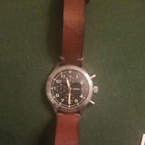 Rare Vintage Fossil Chronograph Millitary Watch