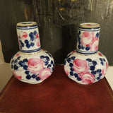 Pair of Limoges China Covered Jars